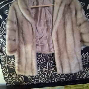 Ladies Faux Fur Stole Vintage 1950's -60